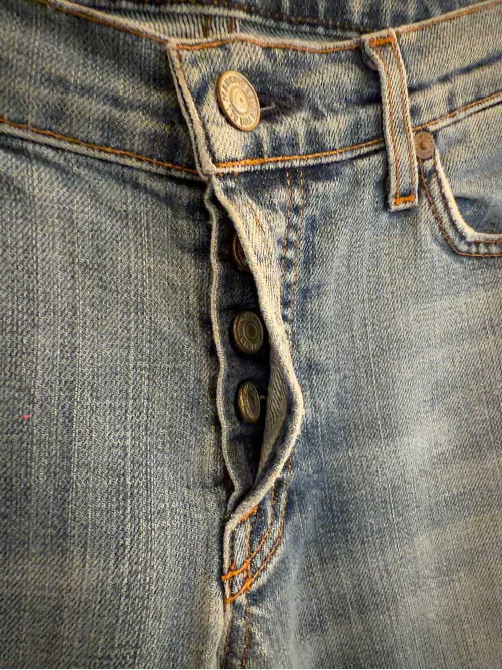 7 For All Mankind Light Blue Boot Cut Jeans - Picture 6 of 10